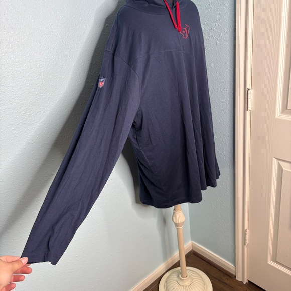 NWT NFL Nike On Field Apparel Houston Texans Mens Hooded Shirt - Picture 6 of 16